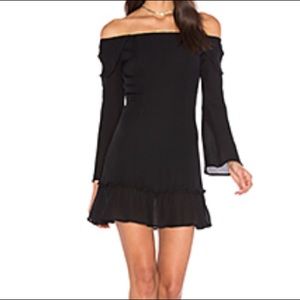 Stone cold fox off the shoulder dress